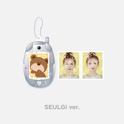 (Pre-Order) Red Velvet - [HAPPINESS : My Dear, ReVe1uv] - PHOTO HOLDER KEY RING SET