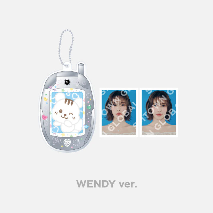 (Pre-Order) Red Velvet - [HAPPINESS : My Dear, ReVe1uv] - PHOTO HOLDER KEY RING SET