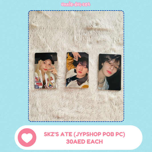 STRAY KIDS [ATE JYPSHOP POB PC]