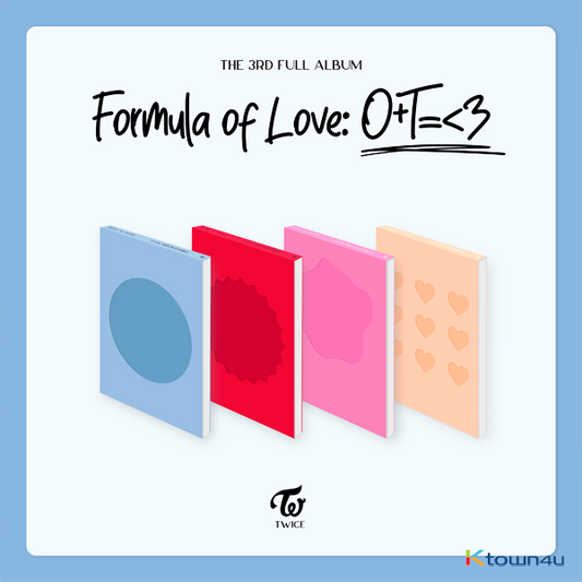 TWICE - صيغة الحب: O+T=&lt;3 (إصدار عشوائي)