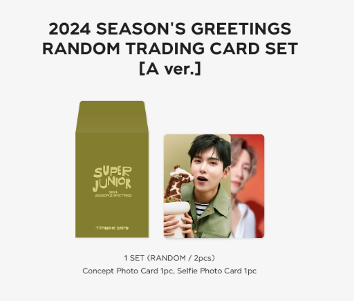 Super Junior - Random Trading Card Set (Random Ver. A/B)