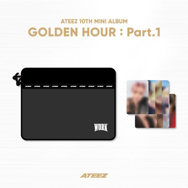 (Pre-Order) ATEEZ - [GOLDEN HOUR: PART.1] Tablet Multi Pouch (Official MD)