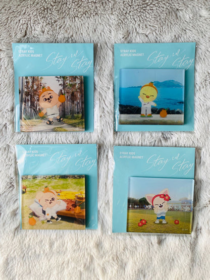 (SALE) Stay in STAY' in Jeju Exhibition - SKZOO Acrylic Magnet