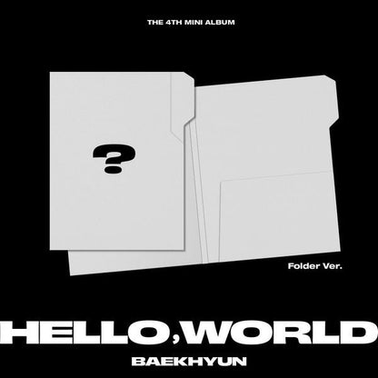 (Pre-Order) BAEKHYUN - Hello,World - 4th Mini Album