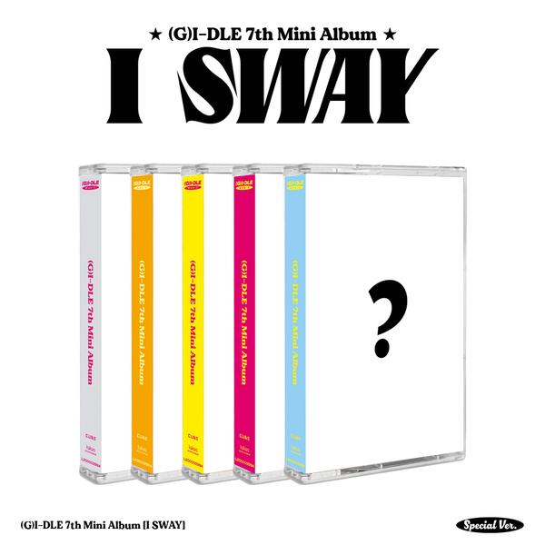 (Pre-order) (G) I-DLE 7th Mini Album [I SWAY] (Random Ver., Special Ver. [MC Ver. Random])