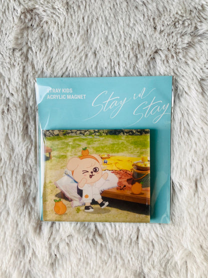 (SALE) Stay in STAY' in Jeju Exhibition - SKZOO Acrylic Magnet