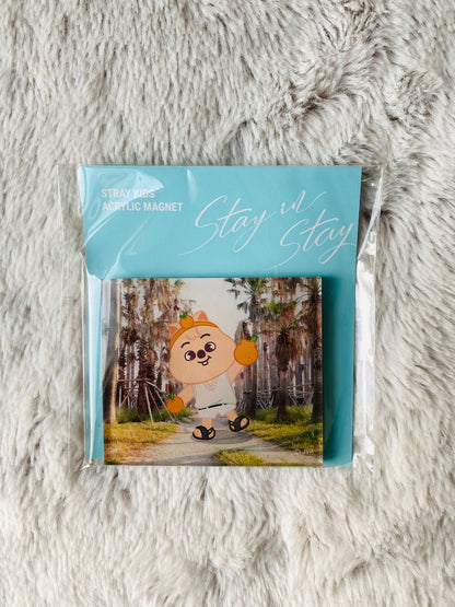 (SALE) Stay in STAY' in Jeju Exhibition - SKZOO Acrylic Magnet