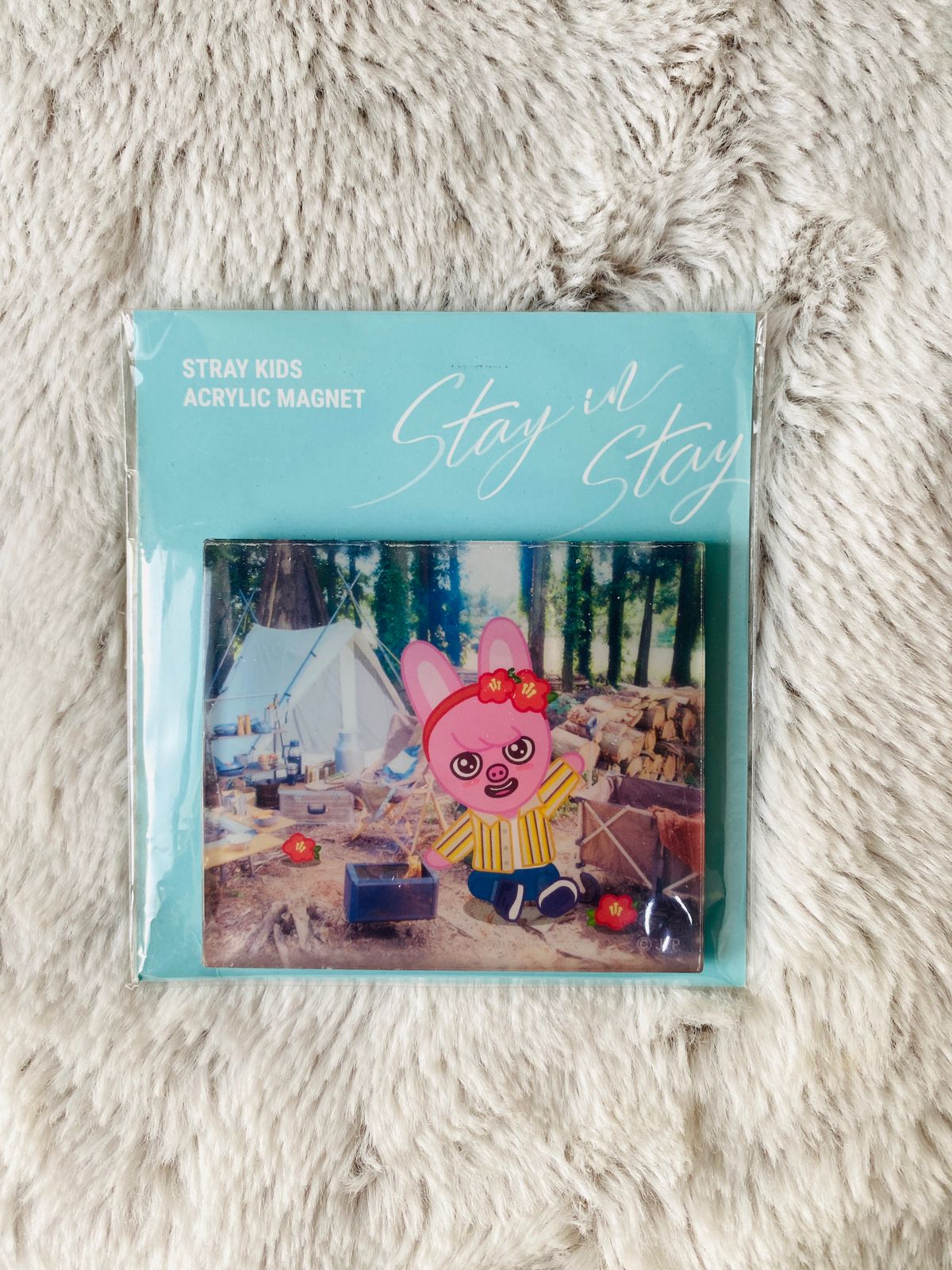 (SALE) Stay in STAY' in Jeju Exhibition - SKZOO Acrylic Magnet